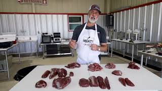 Deer Processing 101 Wild Game Meat Identification [upl. by Nner]