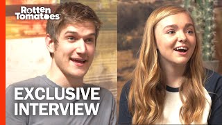 UNCUT Eighth Grade Bo Burnham Elsie Fisher Interview  Rotten Tomatoes [upl. by Aynotahs]