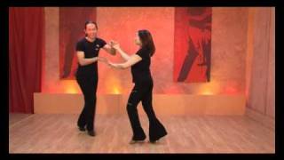 Salsa On2 Mambo Lesson 2 with Oliver Pineda and Luda Kroiter presented by LDTV [upl. by Eckart]