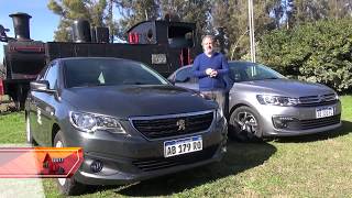 PEUGEOT 301 ALLURE HDi vs CELYSÉE SHINE AT 19817 TEST AUTO AL DÍA [upl. by Iniretake]