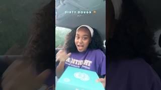 🍪🍪 cookies review minivlog explore shortvideo shorts dirtydough blackgirlyoutuber foodie [upl. by Gipps]