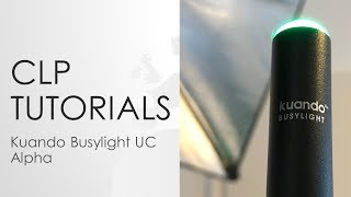 Kuando Busylight UC Alpha  Unboxing amp Einrichtung estos ProCall 6 [upl. by Pardoes]