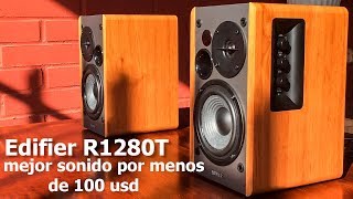 Los mejores parlantes para tu PC  Edifier R1280T [upl. by Nwahsirhc]