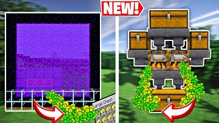 2 BEST Working XP Farm  for Minecraft 121  Tutorial in JavaBedrock amp Pocket Edition [upl. by Jala]