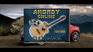 Najrýchlejšia cesta na naučenie gitarových akordov  video kniha AKORDY ONLINE [upl. by Julius36]