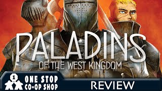 Paladins of the West Kingdom  Solo Review  With Mike [upl. by Elahcim967]