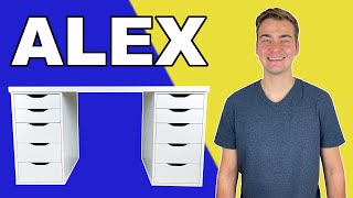 ALEXLAGKAPTEN Desk IKEA Tutorial [upl. by Hildegaard]