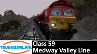 Train Simulator 2018  Medway Valley Special  Class 59 [upl. by Llerrahs936]