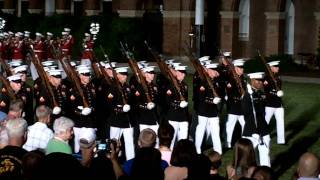 US Marines On Parade Pass in Review  13 [upl. by Rehpetsirhc]