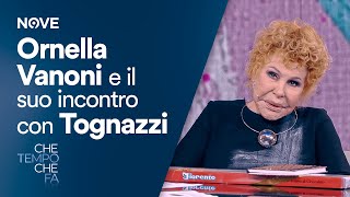 Che tempo che fa  Ornella Vanoni e il suo incontro con Tognazzi [upl. by Dori419]