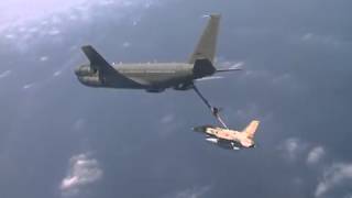 Israel Air Force Refuels Midair [upl. by Maighdiln]