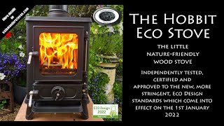 The Hobbit ECO Small Stove  ECODesign 2022 Approved [upl. by Yrellam]