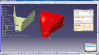 Catia V5 Multi Section Surface [upl. by Philips]