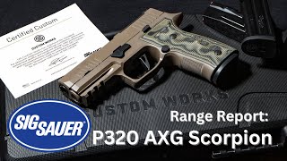 Range Report Sig P320 AXG Scorpion Metal Frame [upl. by Jc680]