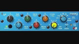 UAD Maag EQ4 PlugIn Trailer [upl. by Xet]