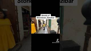 Streets of Stonetown Zanzibar Cant wait to get back stonetown tanzania africa travel [upl. by Wallack270]