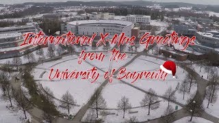 XMas Greetings from the University of Bayreuth [upl. by Ednargel25]