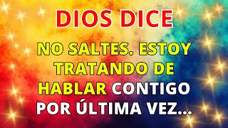 DIOS DICE TE HE DADO MUCHAS SEÑALES PERO TÚ SIEMPRE LAS IGNORAS EL MENSAJE DE DIOS PARA TI HOY [upl. by Artamas]