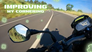 HONDA CB650R  IMPROVING MY CORNERING  RAW SOND POP AND BANGS [upl. by Lucia]