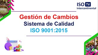 Gestión de Cambios en ISO 90012015 Sistema de Calidad [upl. by Irdua]