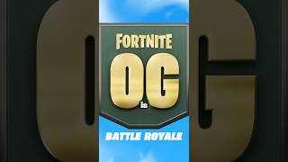 Chapter 1 OG Is Returning To Fortnite FOREVER [upl. by Belcher616]