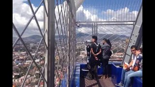 Vivir el sismo desde el último piso de la Torre Latino [upl. by Tammie215]