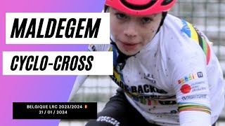 un parcours de cyclocross INCROYABLE à Maldegem Belgique [upl. by Oicul586]