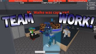 TEAM WORK Flee the Facility ROBLOX [upl. by Murdoch196]