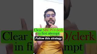 SBI clerk preparation strategy  SBI PO preparation strategy  SBI clerk exam preparation sbiclerk [upl. by Willabella438]