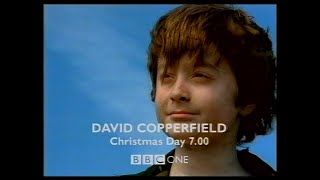 David Copperfield  BBC One TV spot trailer with Daniel Radcliffe December 1999 UK VHS capture [upl. by Yevreh306]