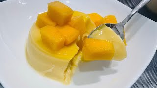 My Family’s Favorite Refreshing Mango Jelly Pudding…Easy 10 Minutes Recipe 芒果布丁 [upl. by Uah654]