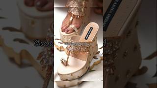 👌👌 beautiful sandal design 💞 bridal heel sandal design 💞 party wedding sandal heel design juti [upl. by Dotty]