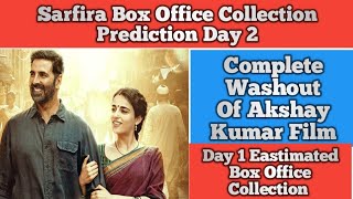 Sarfira Box Office Collection Prediction Day 2  Akshay Kumar [upl. by Edrick126]