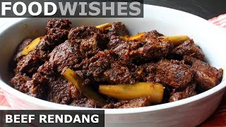 Beef Rendang  Spicy quotDryquot Curry Beef  Food Wishes [upl. by Kyd]