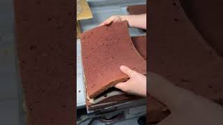 Bulk Making Pasties ❤️  Chocolate truffle Pastry pastry cake shorts [upl. by Nanine]