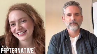 Sadie Sink and Eric Bana talk about the Psychological Thriller A Sacrifice [upl. by Nnyleuqaj]