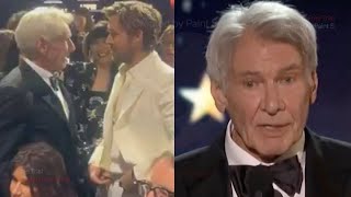 Harrison Ford Reunites With Ryan Gosling At Critics Choice [upl. by Nadine]