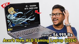 Killer Gaming Laptop under 60K 😱 Acer ALG 2024 12th Gen i5 amp 3050 Unboxing 🔥 [upl. by Diet]