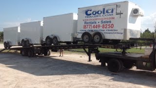 Refrigerated trailer built with superior design Cooler Trailers [upl. by Erny]