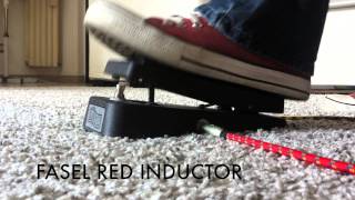 Crybaby GCB95 stock vs Fasel red inductor clean tone [upl. by Llieno154]