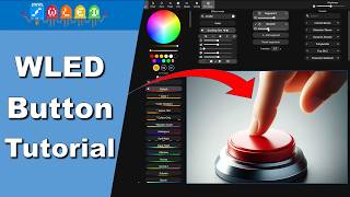 How to Connect a Button for WLED Lights [upl. by Adnih332]