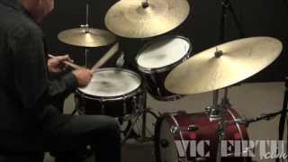 Drumset Lessons with John X Philly Joe Jones  Stick on Stick Lick [upl. by Yrekaz818]