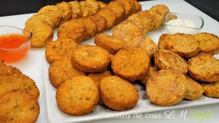 FALAFEL DE GARBANZOS Y CALABACIN RECETA SALUDABLE FÁCIL Y RÁPIDA  VEGANO [upl. by Ycnaf]