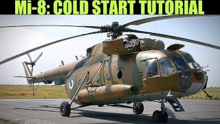 Mi8 Hip Cold Start Tutorial  DCS WORLD [upl. by Brandi]