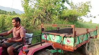 Mahindra Sarpanch 475Di Tractor In Rough Route [upl. by Yramanna781]