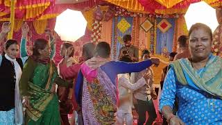 gadwali dance Nacho 😎gadwalipahadivlogs pahadilifestyle dholdamaudancevideouttrakhandiculture [upl. by Eelyahs]