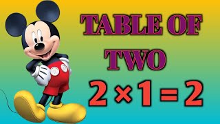 Table Of 2 In English 2 Table  Multiplication Tables In English  Learning Video [upl. by Krysta]