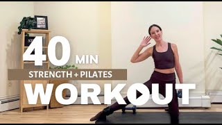 Pilates Meets Strength A Mindful FullBody Workout [upl. by Seraphine358]