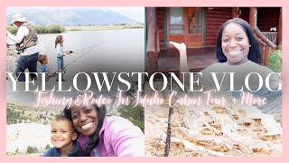 Vlog  Fishing amp Rodeo In Idaho Exploring More of Yellowstone Cabin Tour  More  Travel Vlogs [upl. by Austreng]