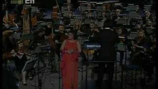 Vesselina Kasarova singing Ruggieros aria from Alcina [upl. by Shererd]